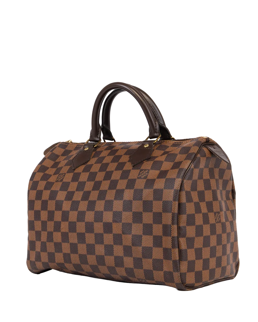 LV SPEEDY 30 BROWN DAMIER CANVAS GHW TR3113 1924
