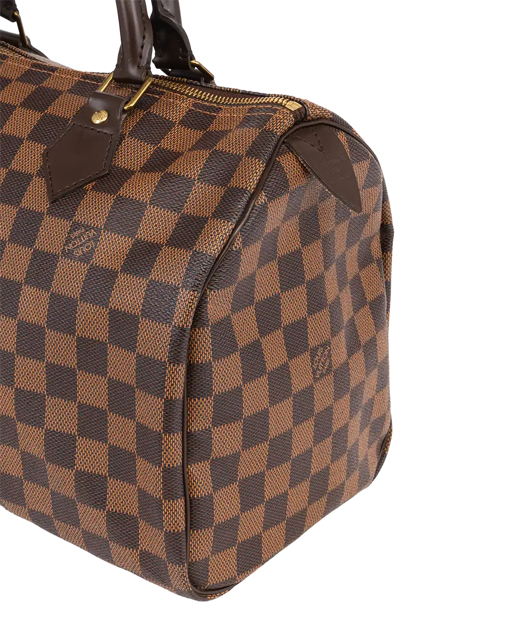 LV SPEEDY 30 BROWN DAMIER CANVAS GHW TR3113 1929