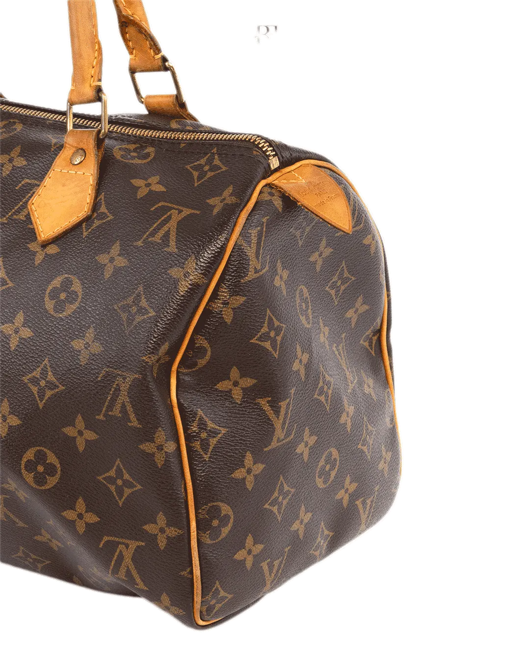LV SPEEDY 30 BROWN MONOGRAM CANVAS GHW MB 1103 0290