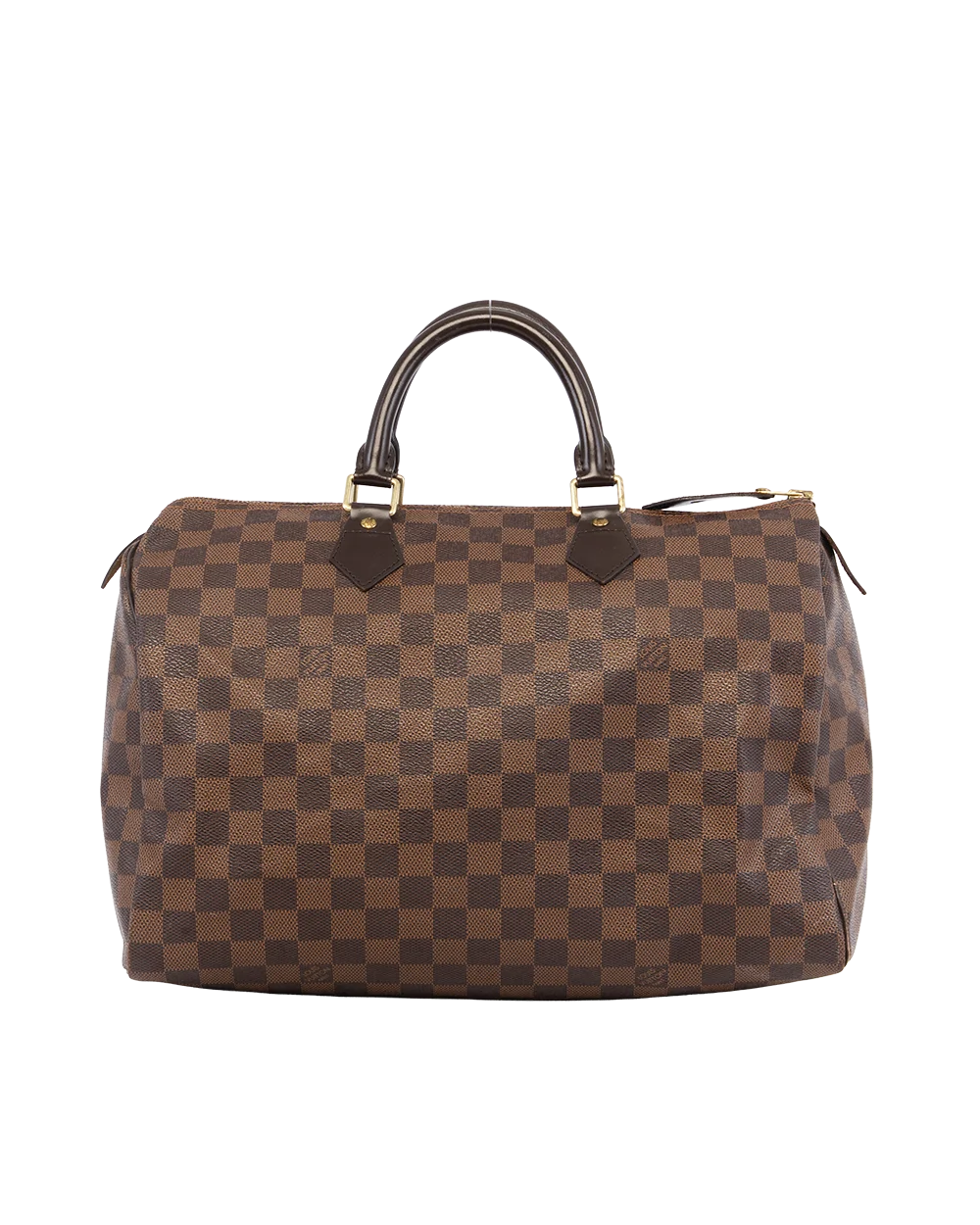 LV SPEEDY 35 BROWN DAMIER CANVAS GHW DU4170 1554