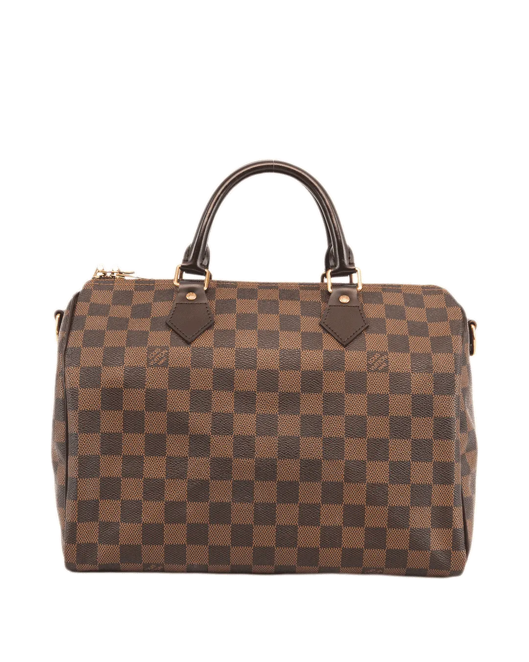 LV SPEEDY BAND 30 BROWN DAMIER CANVAS GHW DU4132 2620
