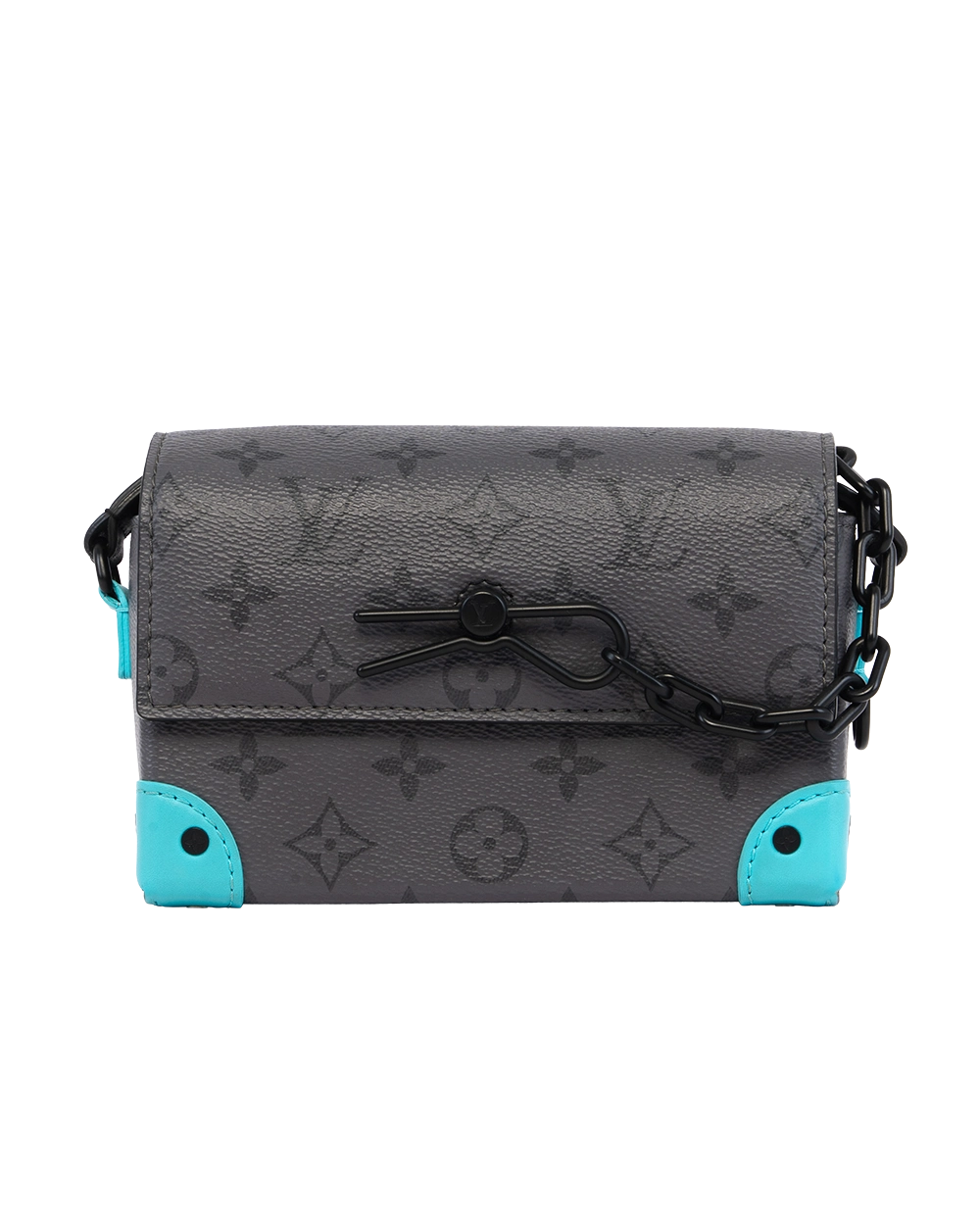 LV STEAMER WEARABLE WALLET ECLIPSE MONOGRAM REVERSE SOBLACK MICROCHIP 1713