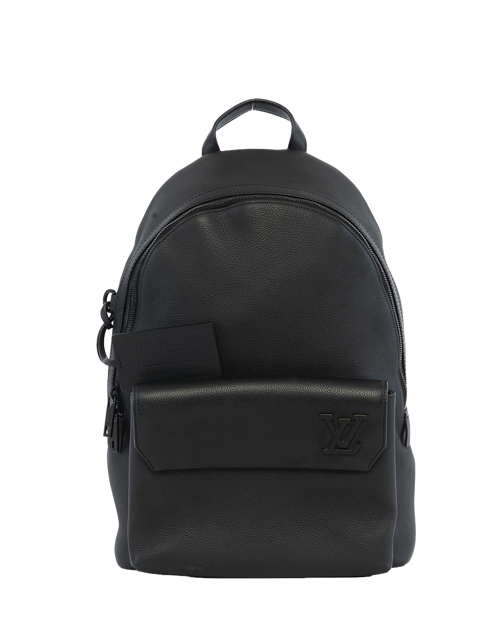 LV TAKEOFF BACKPACK BLACK CALF BHW MICROCHIP 0699