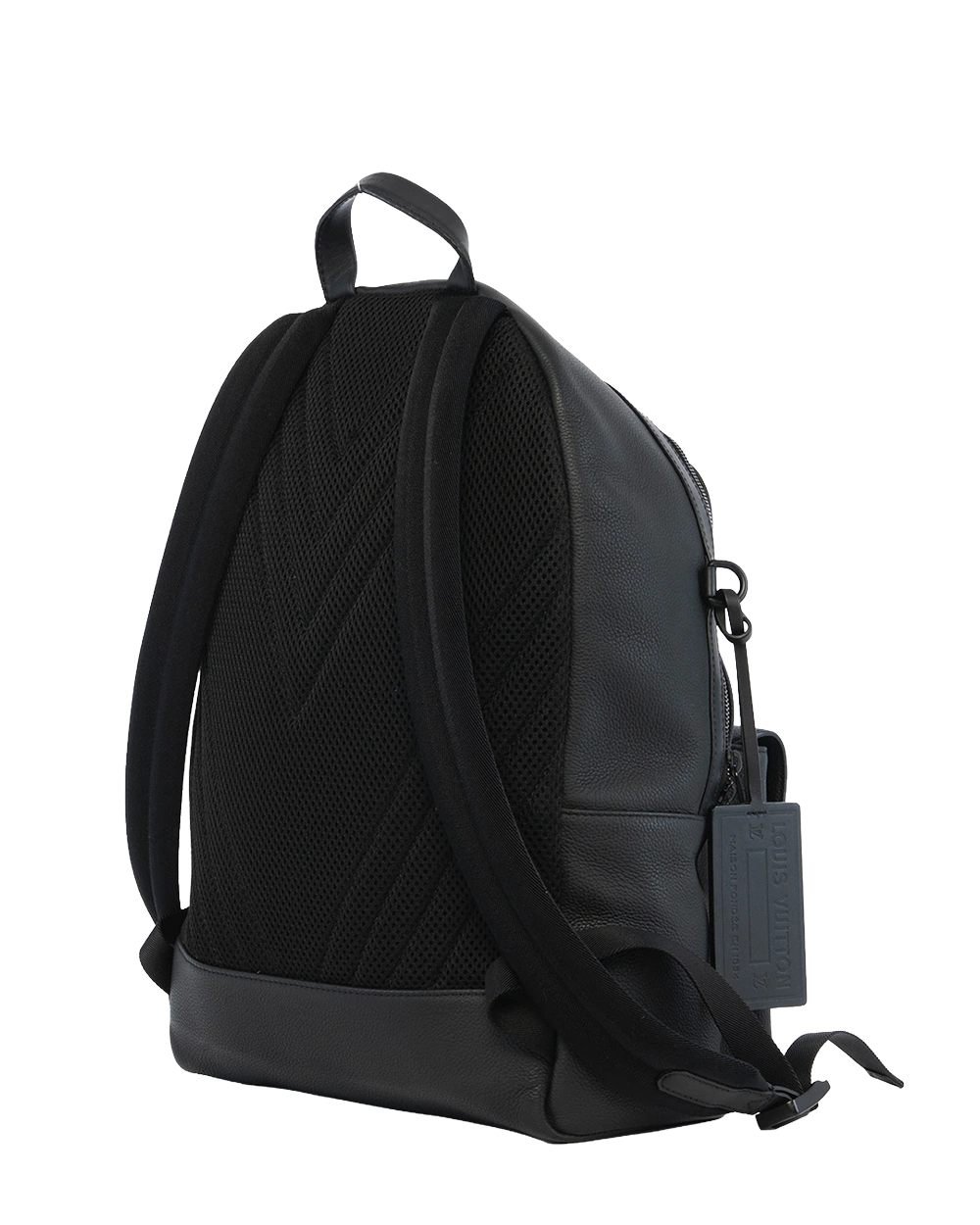 LV TAKEOFF BACKPACK BLACK CALF BHW MICROCHIP 0701