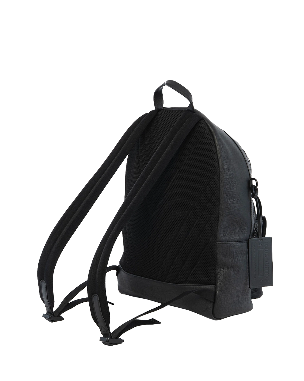 LV TAKEOFF BACKPACK BLACK CALF BHW MICROCHIP 0707