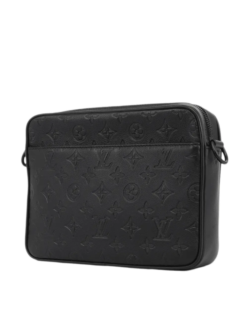 LV TRIO MESSENGER BLACK MONOGRAM SHADOW SOBLACK MICROCHIP 2432