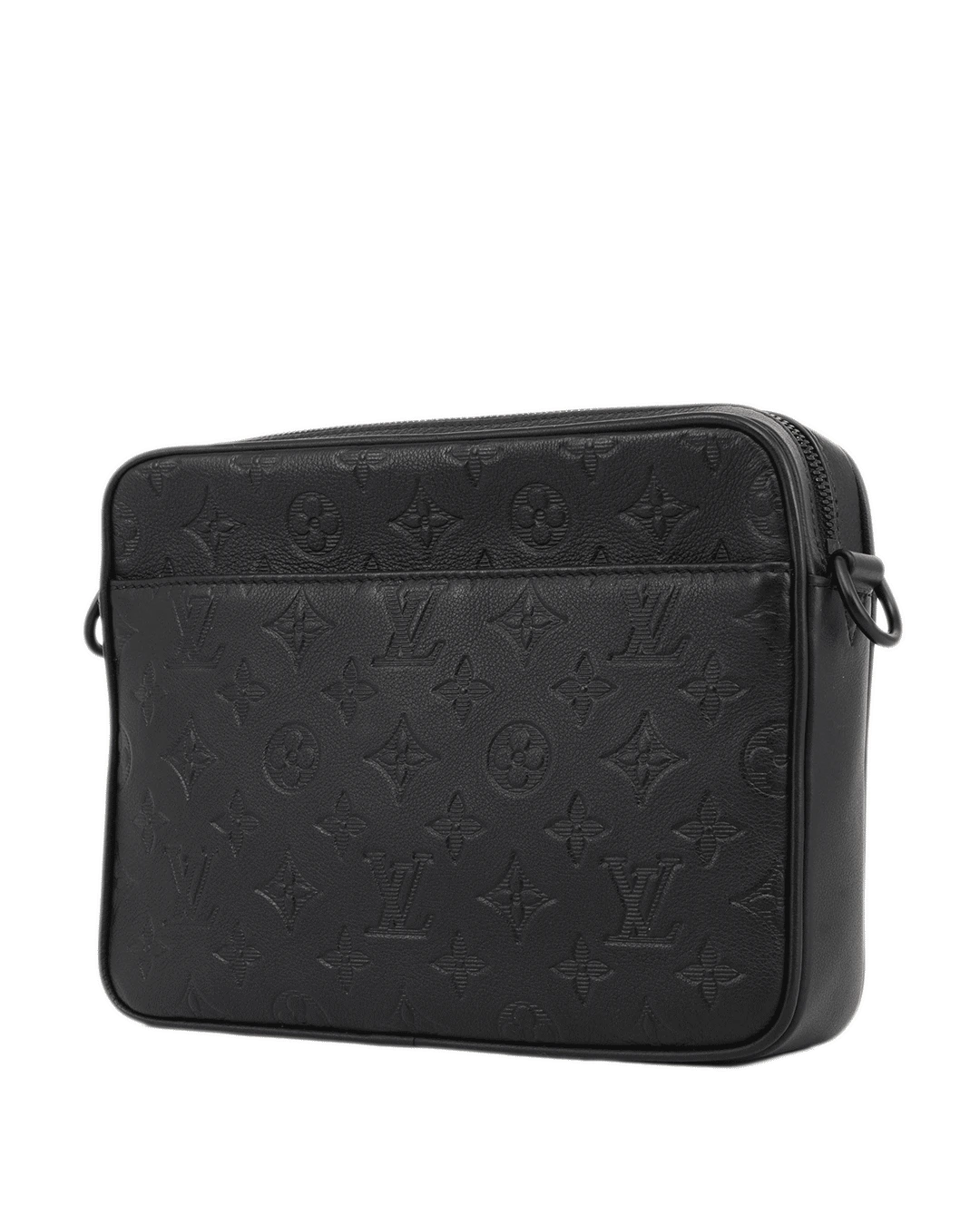 LV TRIO MESSENGER BLACK MONOGRAM SHADOW SOBLACK MICROCHIP 2432