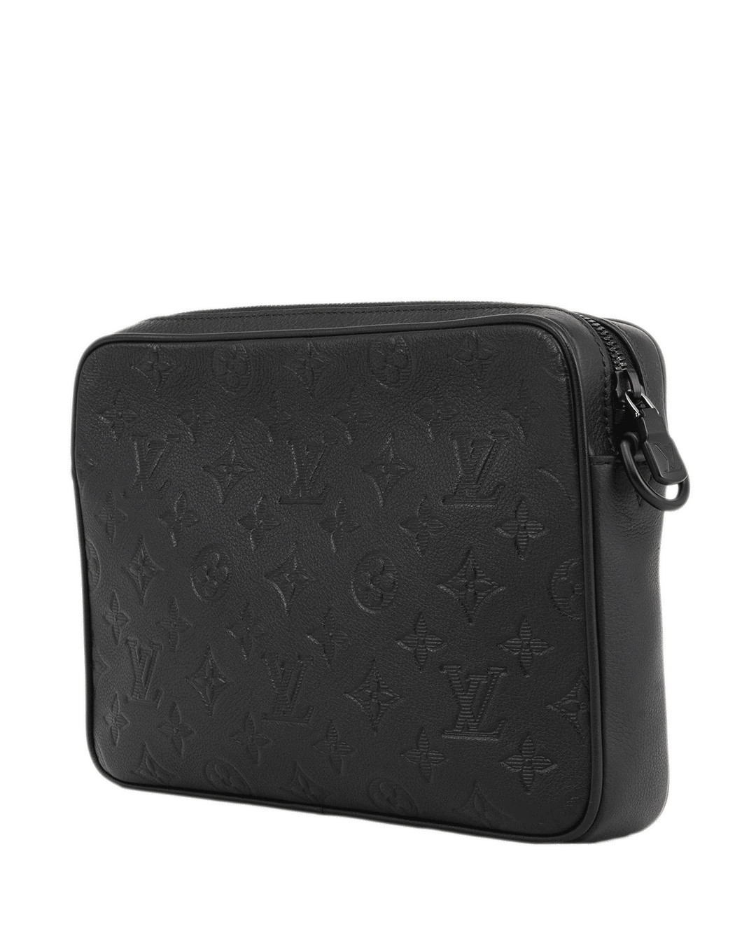 LV TRIO MESSENGER BLACK MONOGRAM SHADOW SOBLACK MICROCHIP 2433