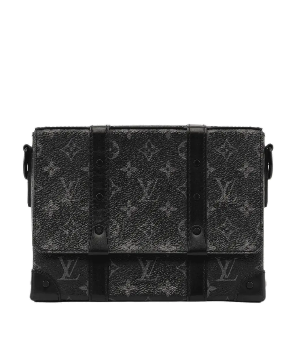 LV TRUNK MESSENGER ECLIPSE MONOGRAM CANVAS BHW MICROCHIP 4718