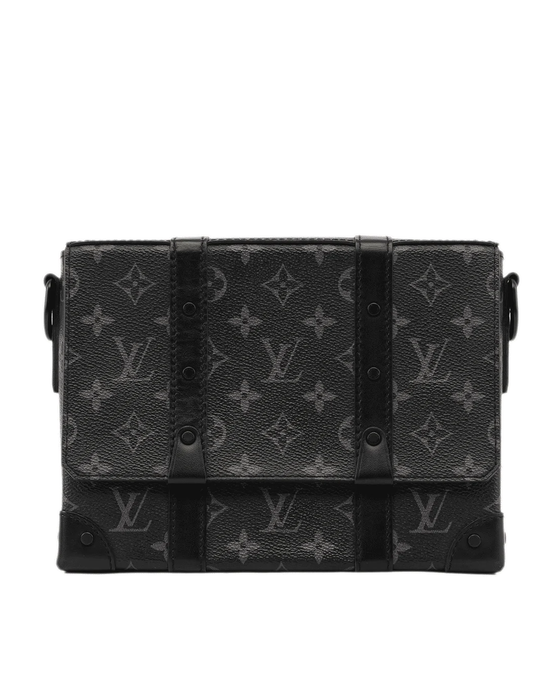 LV TRUNK MESSENGER ECLIPSE MONOGRAM CANVAS BHW MICROCHIP 4718