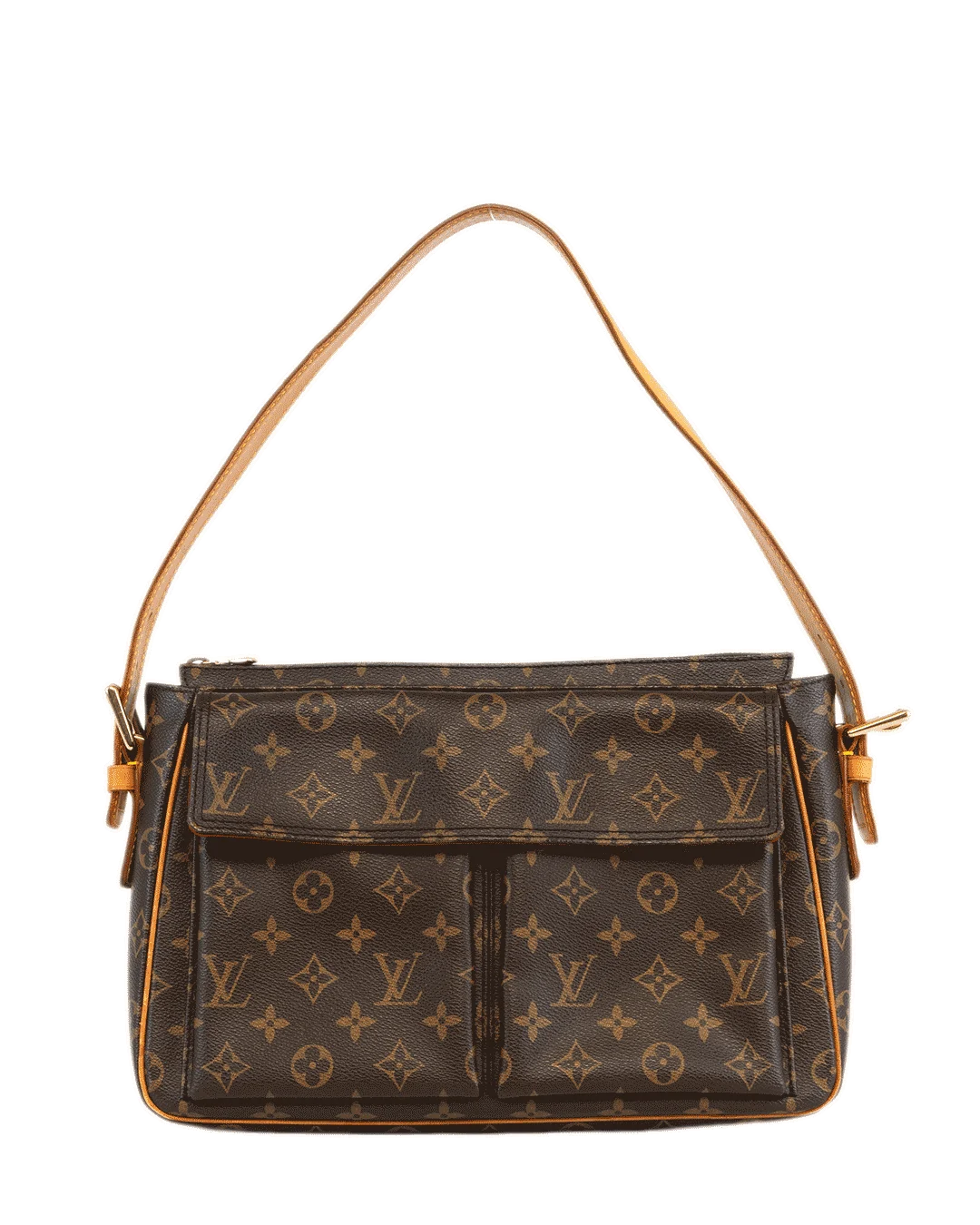 LV VIVA CITE GM BROWN MONOGRAM CANVAS GHW AR 1004 1902