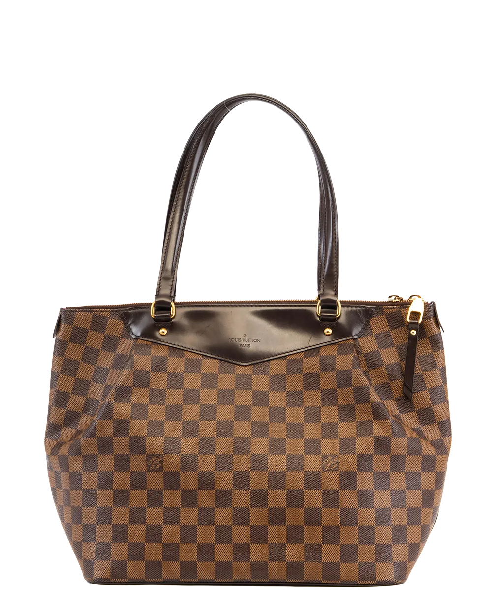 LV WESTMINSTER BROWN DAMIER CANVAS GHW DR2133 2156