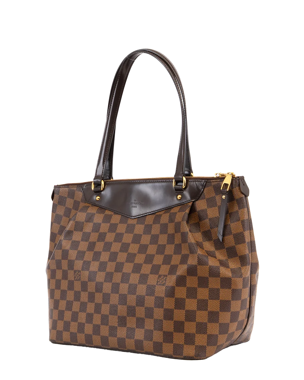 LV WESTMINSTER BROWN DAMIER CANVAS GHW DR2133 2157