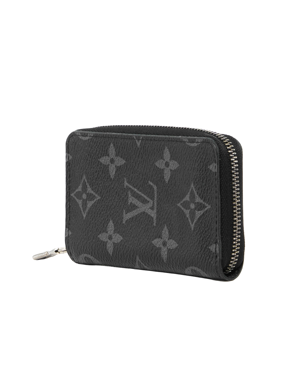 LV ZIPPY COIN WALLET SHORT ECLIPSE MONOGRAM CANVAS SHW MICROCHIP 2479