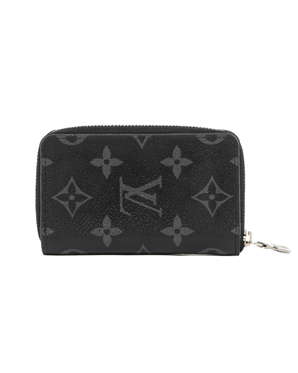 LV ZIPPY COIN WALLET SHORT ECLIPSE MONOGRAM CANVAS SHW MICROCHIP 2481