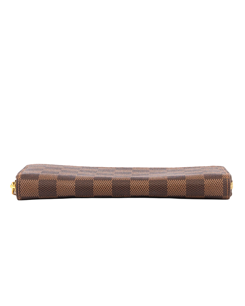 LV ZIPPY WALLET LONG BROWN DAMIER CANVAS GHW MICROCHIP 0584