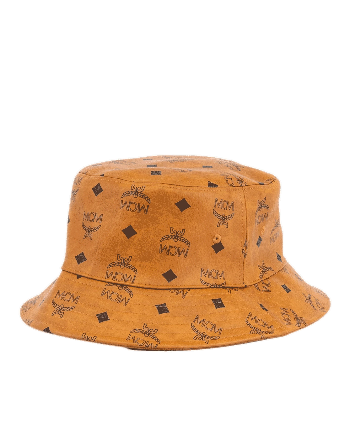 MCM BUCKET HAT 58 BROWN CANVAS MEHAAMM04CO001 2403
