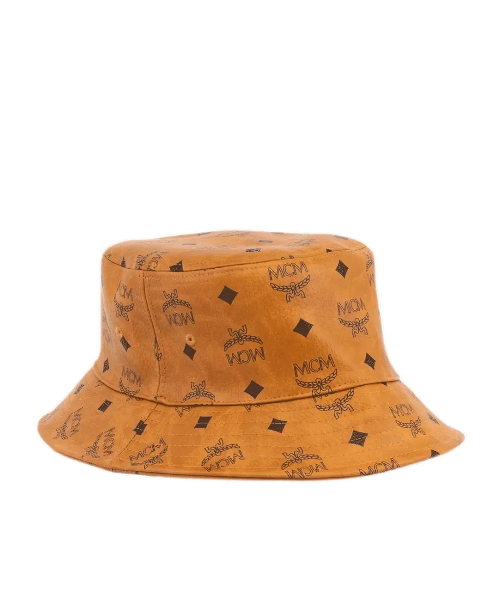 MCM BUCKET HAT 58 BROWN CANVAS MEHAAMM04CO001 2404