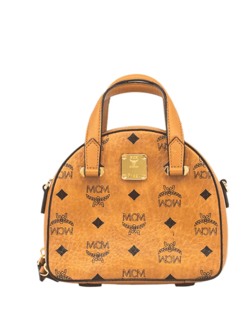 MCM ESSENTIAL VISETOS CROSSBODY BROWN CANVAS GHW MWTASSE20CO00110011910 72505