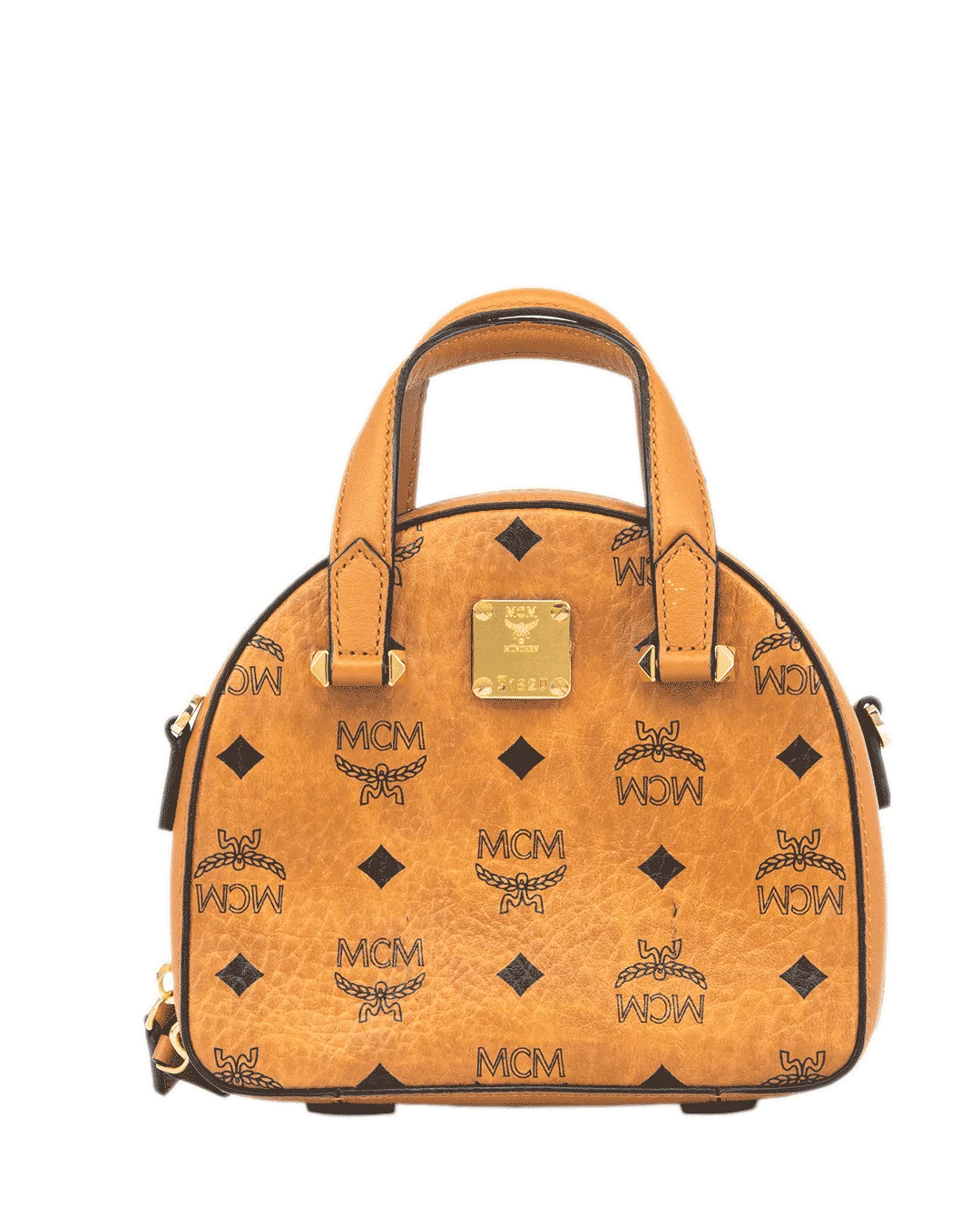 MCM ESSENTIAL VISETOS CROSSBODY BROWN CANVAS GHW MWTASSE20CO00110011910 72505