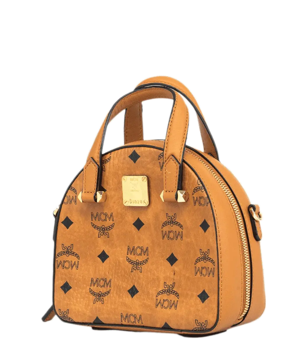 MCM ESSENTIAL VISETOS CROSSBODY BROWN CANVAS GHW MWTASSE20CO00110011910 72506