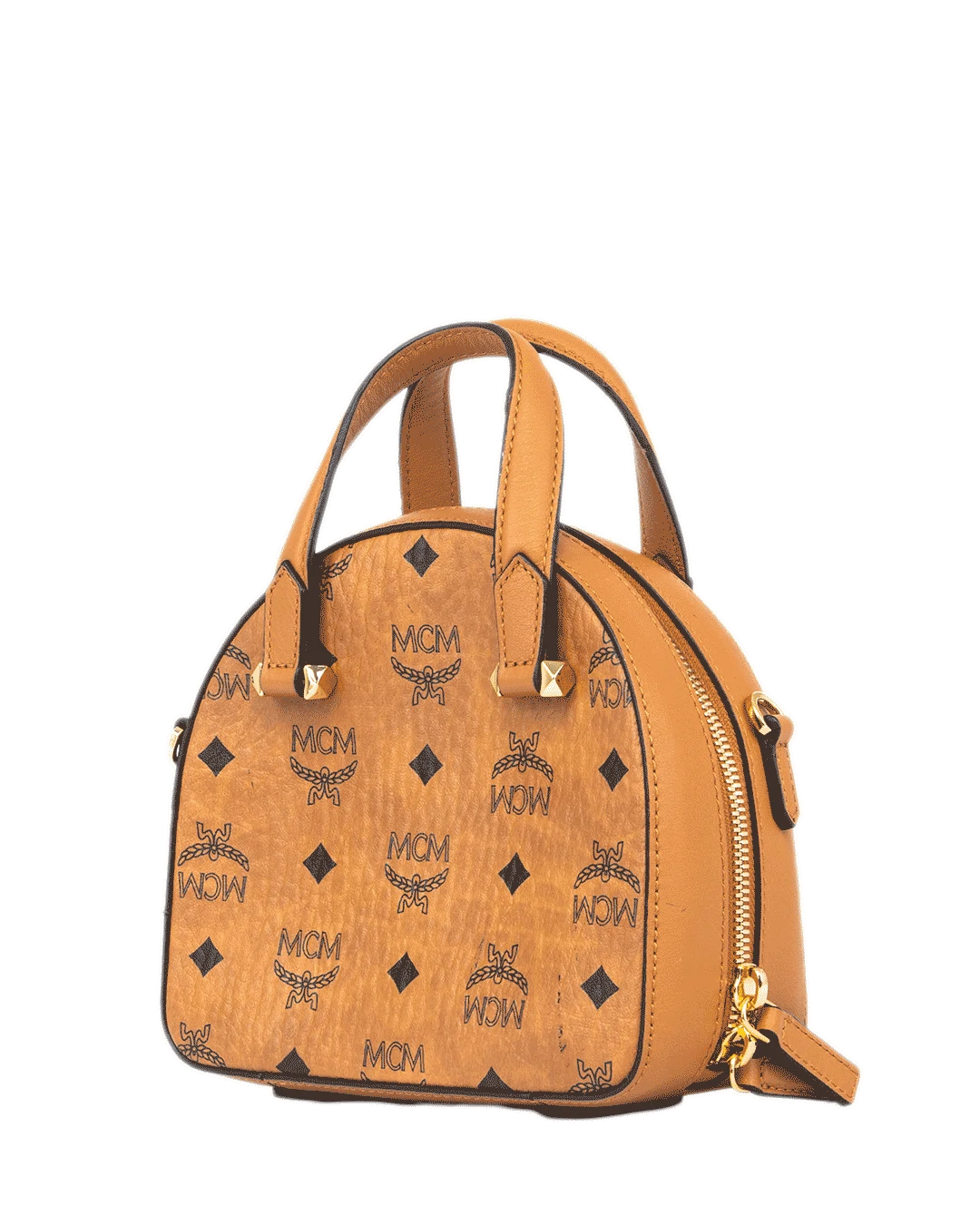 MCM ESSENTIAL VISETOS CROSSBODY BROWN CANVAS GHW MWTASSE20CO00110011910 72507