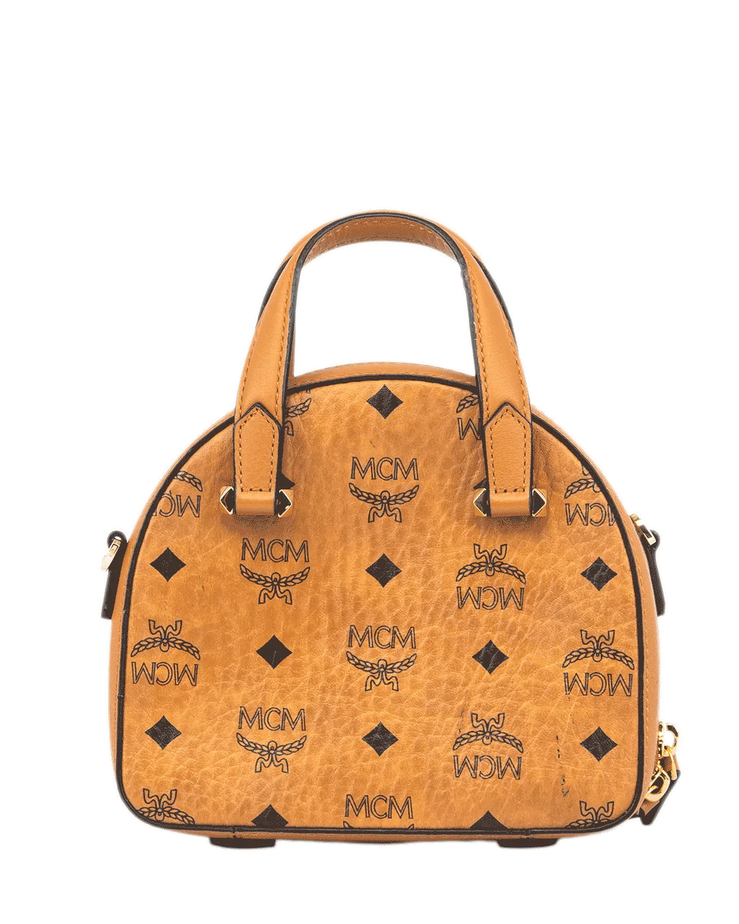 MCM ESSENTIAL VISETOS CROSSBODY BROWN CANVAS GHW MWTASSE20CO00110011910 72508