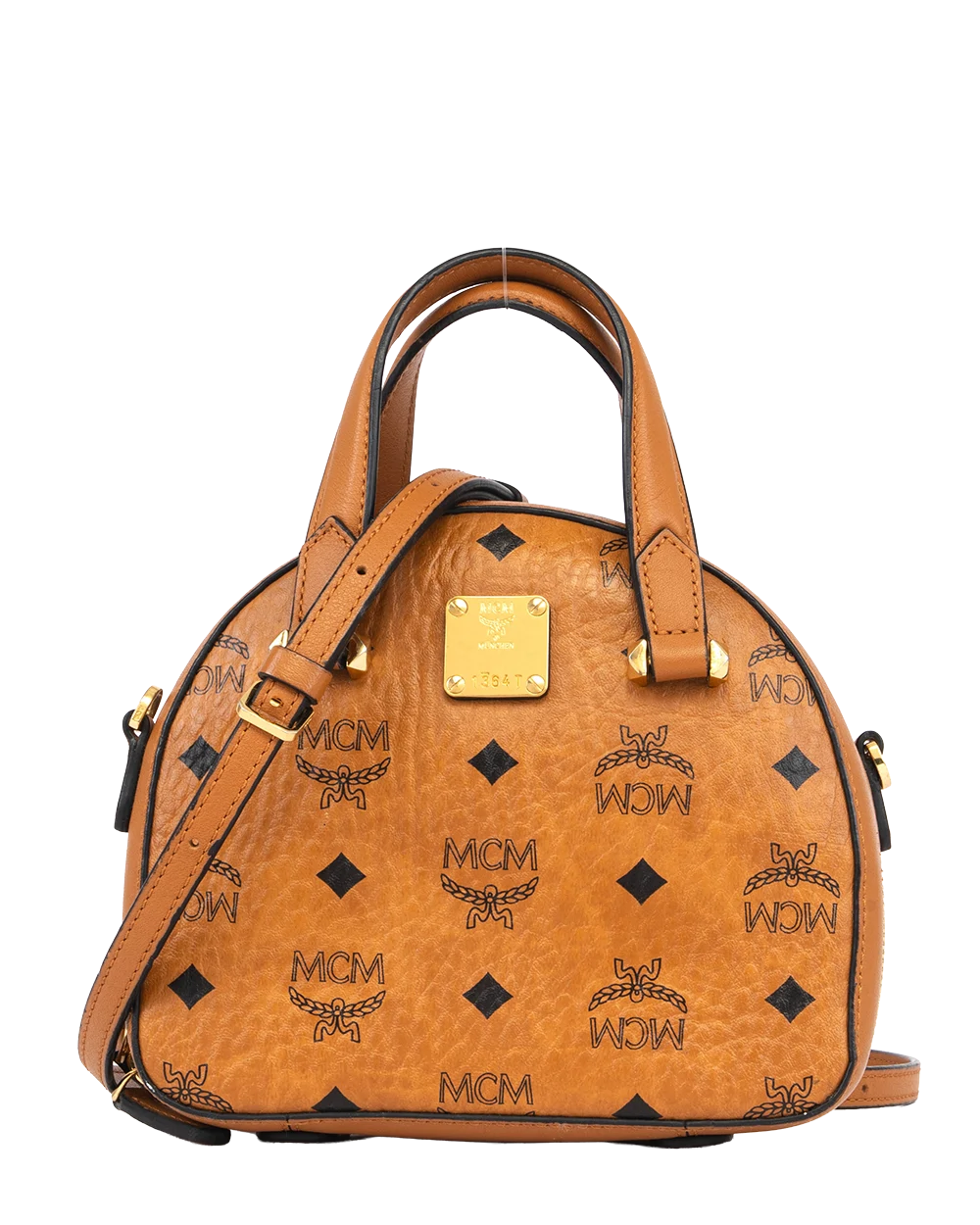 MCM ESSENTIAL VISETOS CROSSBODY BROWN CANVAS GHW MWTASSE20CO00110012003 2103