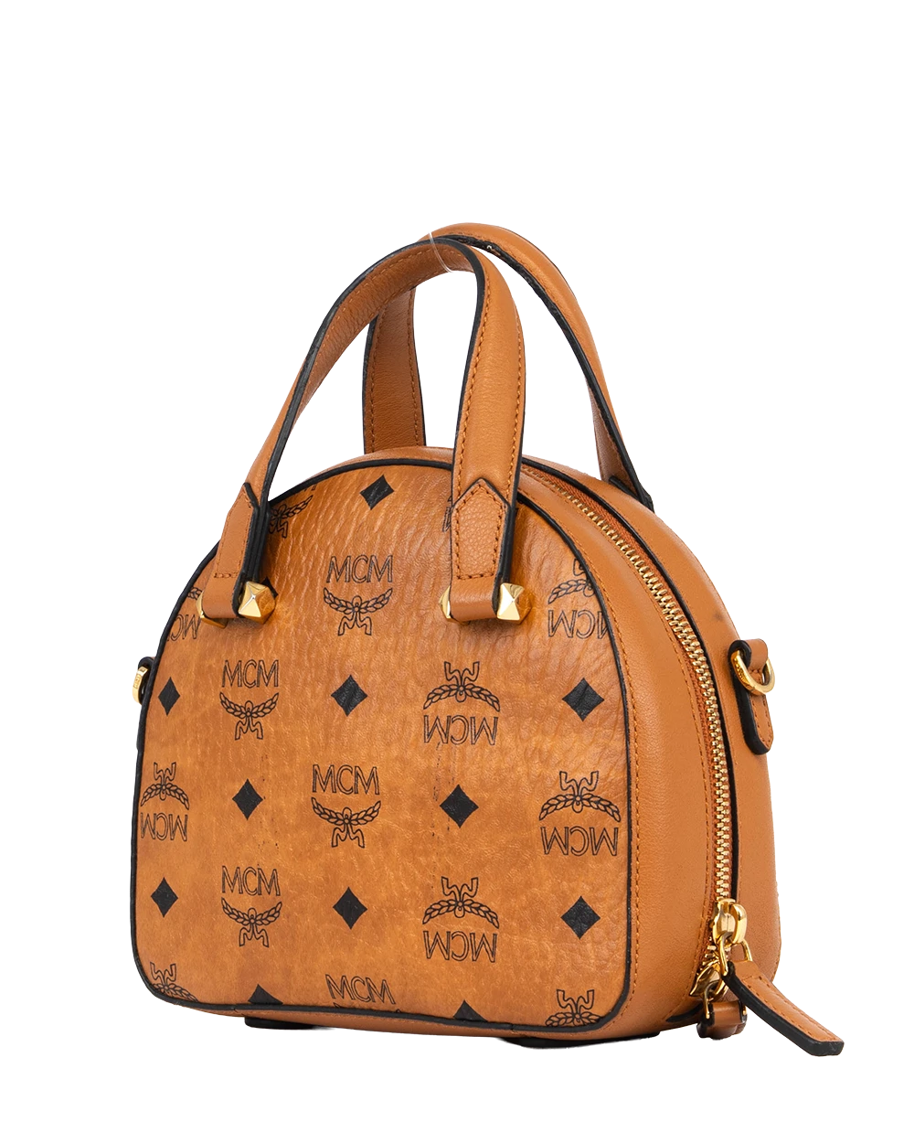 MCM ESSENTIAL VISETOS CROSSBODY BROWN CANVAS GHW MWTASSE20CO00110012003 2105