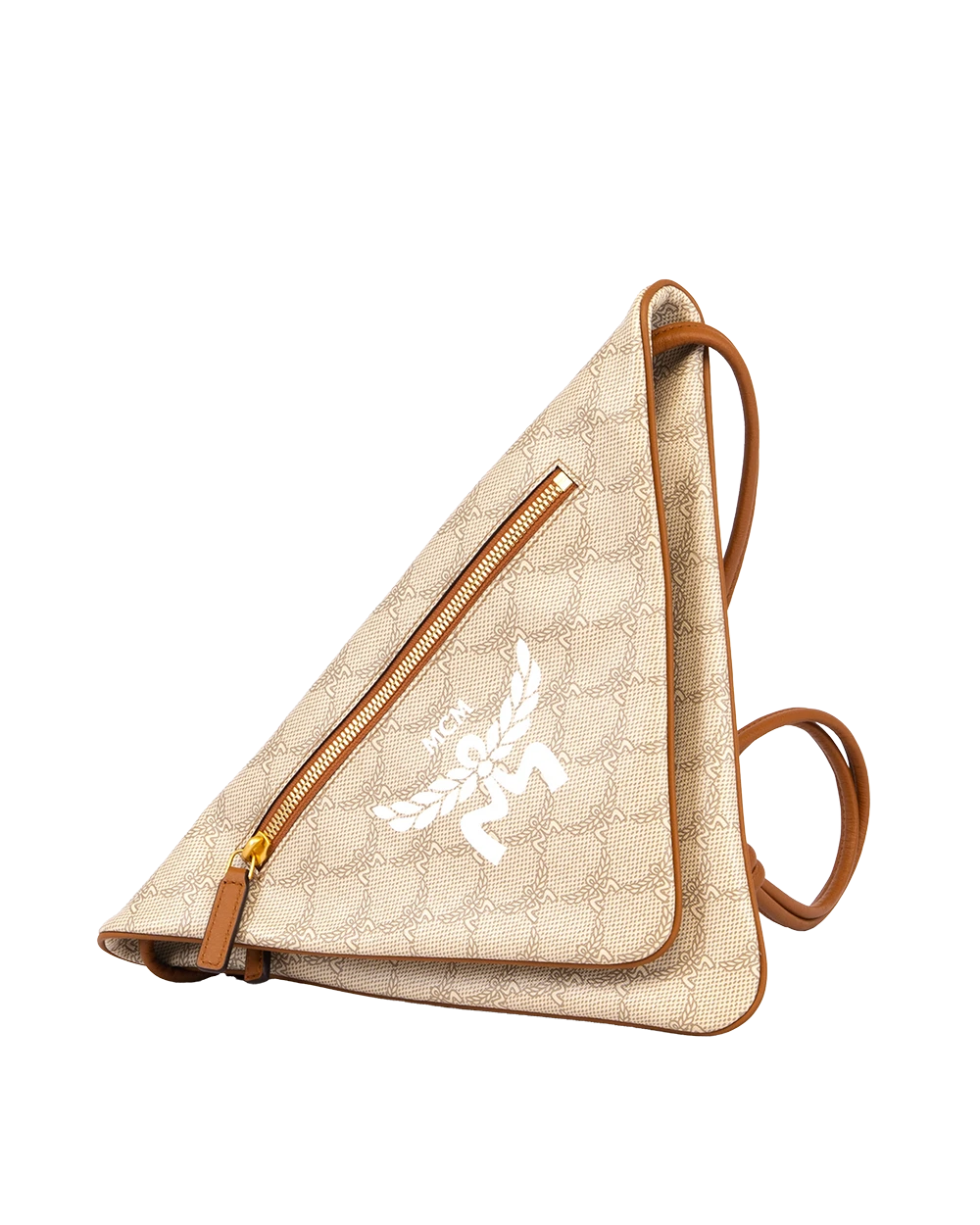 MCM HIMMEL WHITE BROWN CANVAS GHW MXZESACO0619001 11502311 51809