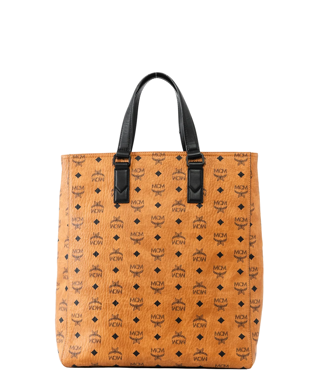 MCM KLASSIK TOTE BAG BROWN CANVAS BHW MMTCSKC01CO001 2054