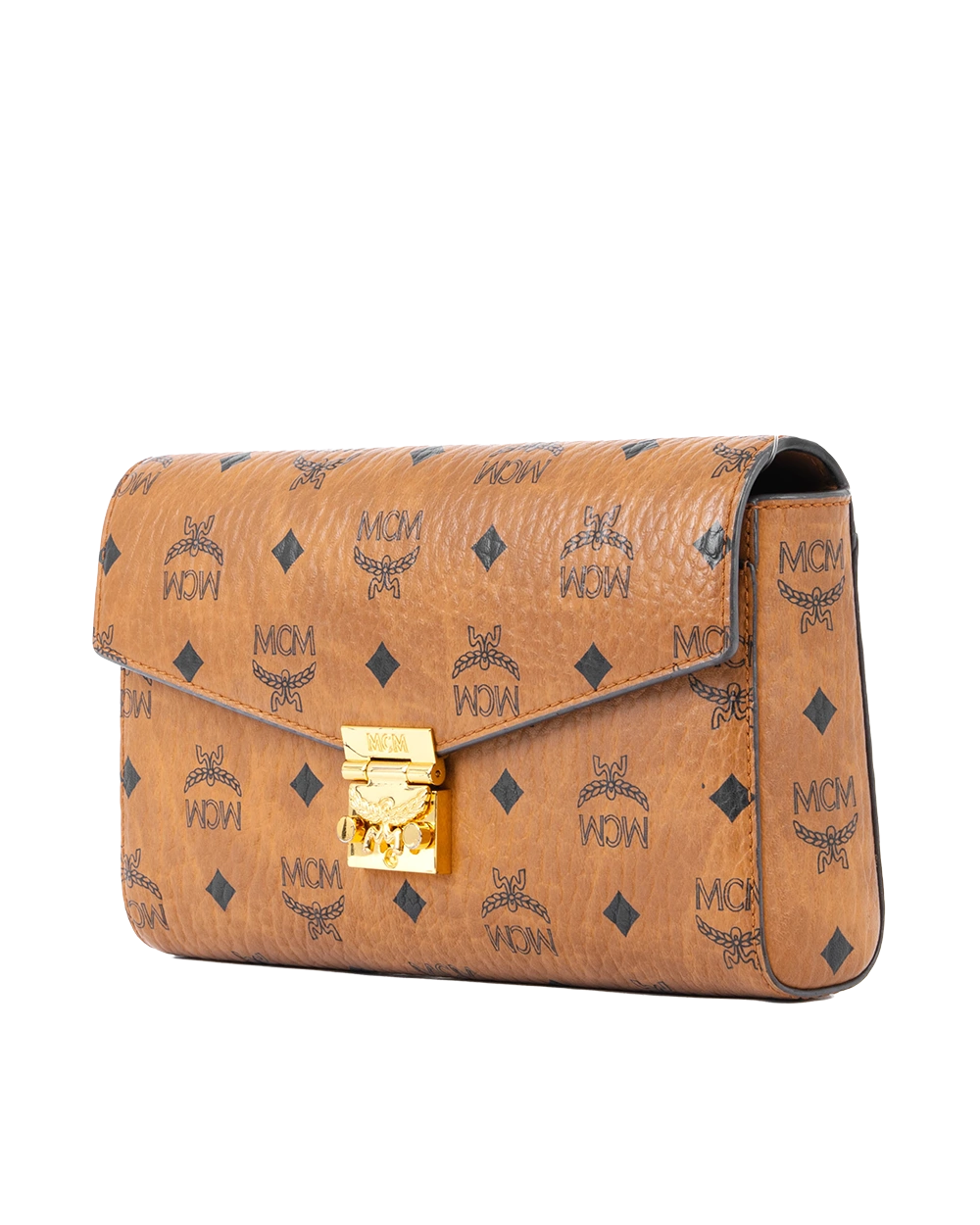 MCM MILLA CROSSBODY BROWN CANVAS GHW MWRAAME01CO001 1216