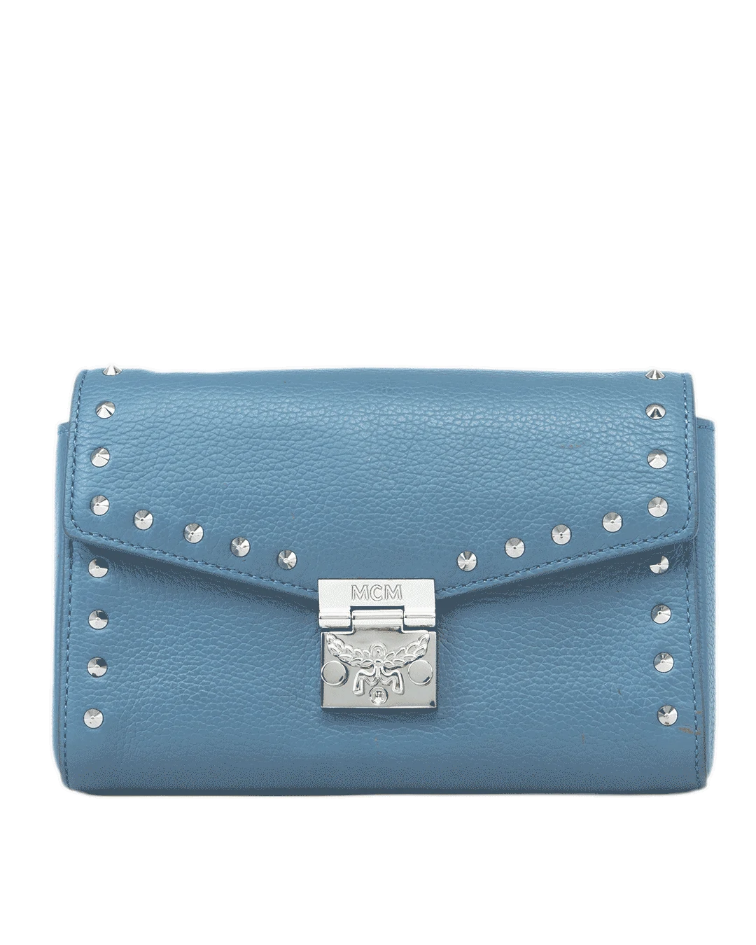 MCM PATRICIA BLUE CALF SHW MYZ8AME15HF00111501808 72558