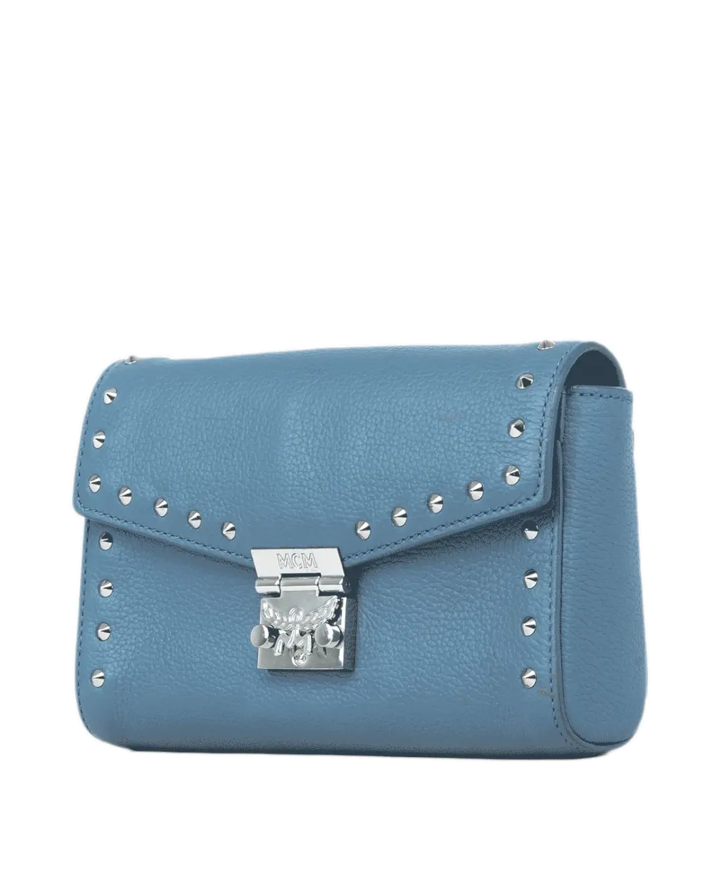 MCM PATRICIA BLUE CALF SHW MYZ8AME15HF00111501808 72559