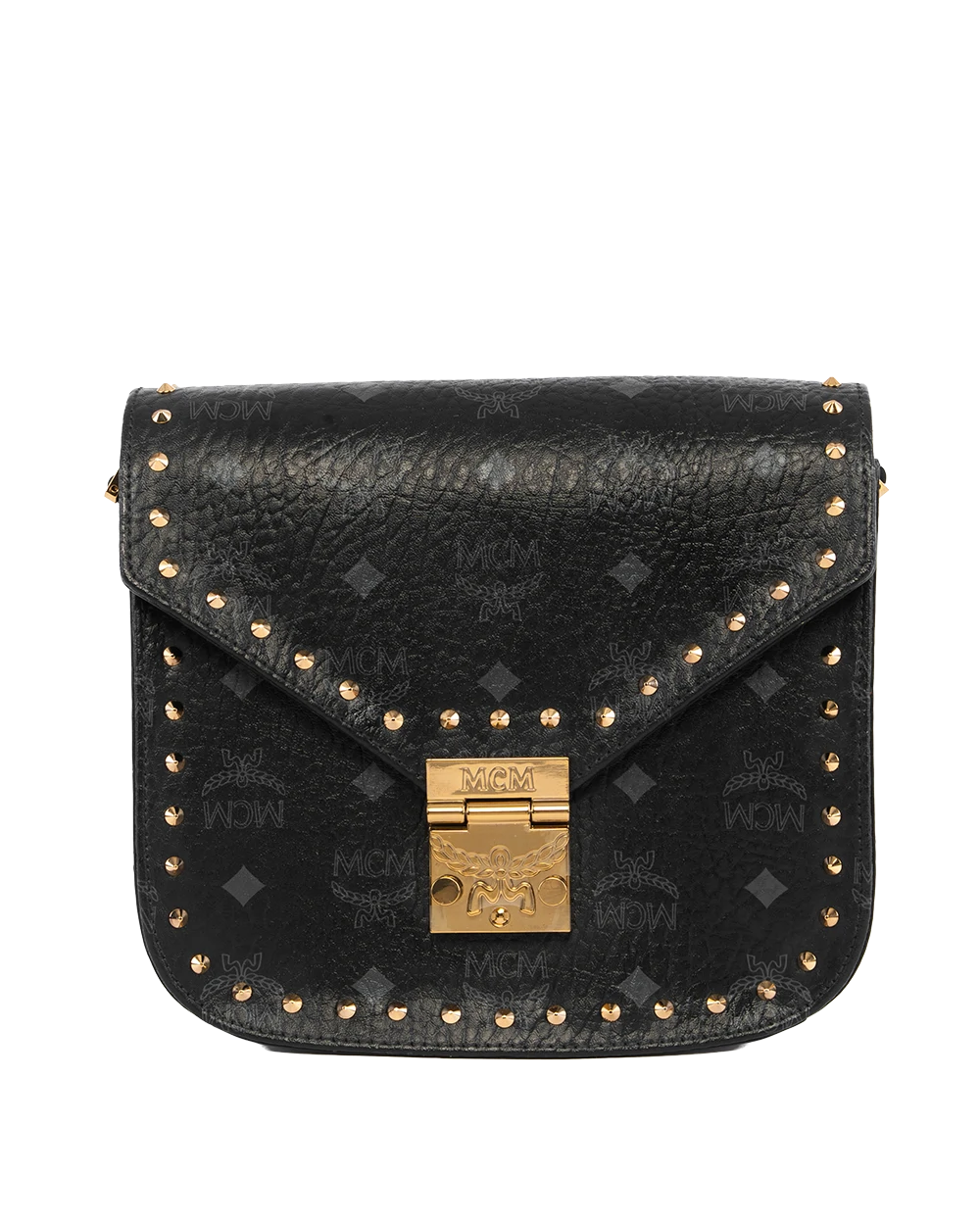 MCM PATRICIA SMALL BLACK CANVAS GHW MBS7APA24BK001 10071711 0471