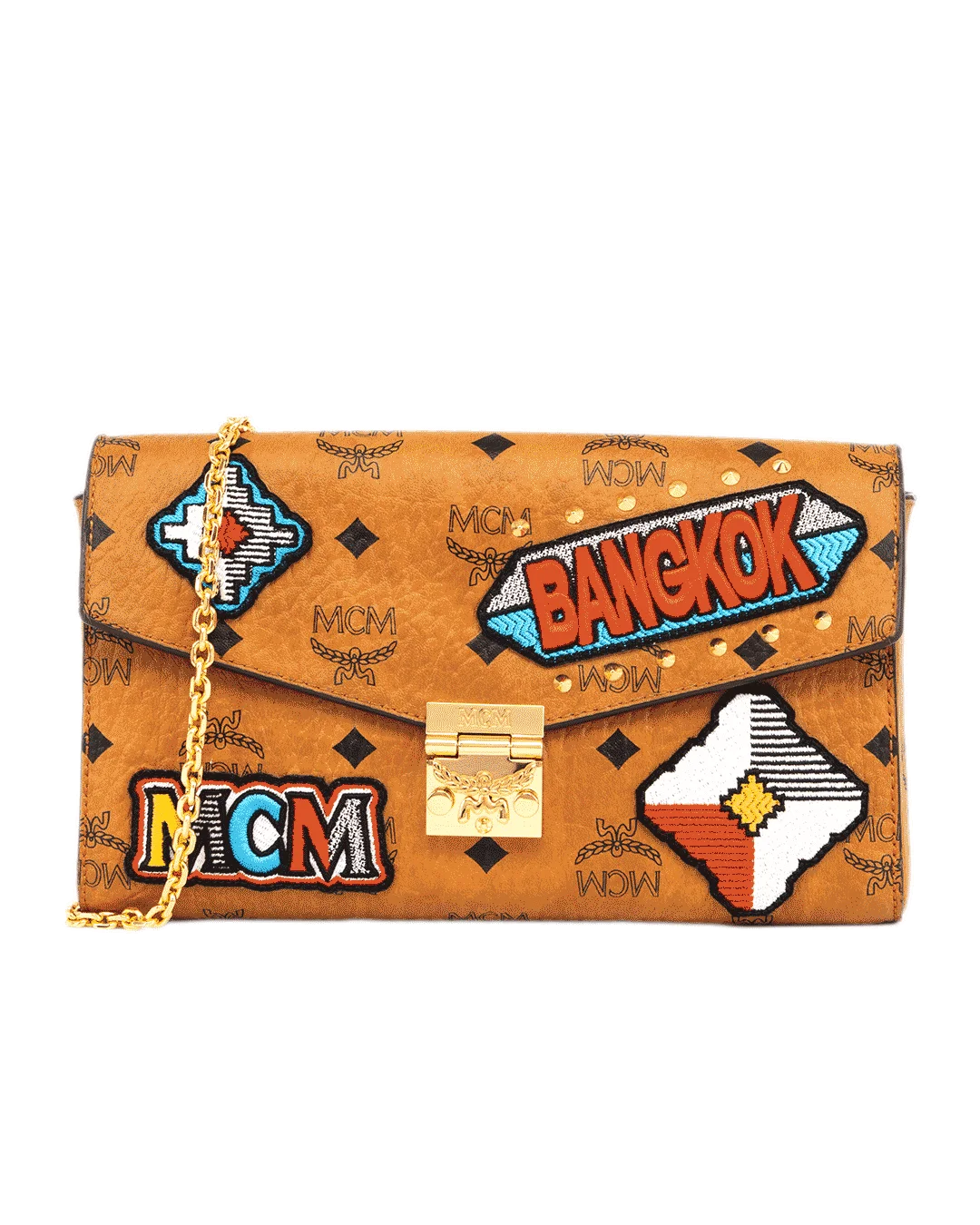 MCM PATRICIA THAILAND WOC BROWN CANVAS GHW MWRASXL07CO001 11502001 3209
