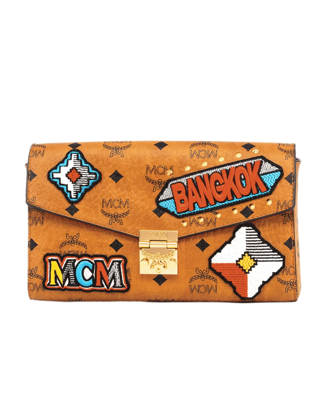 MCM PATRICIA THAILAND WOC BROWN CANVAS GHW MWRASXL07CO001 11502001 3210