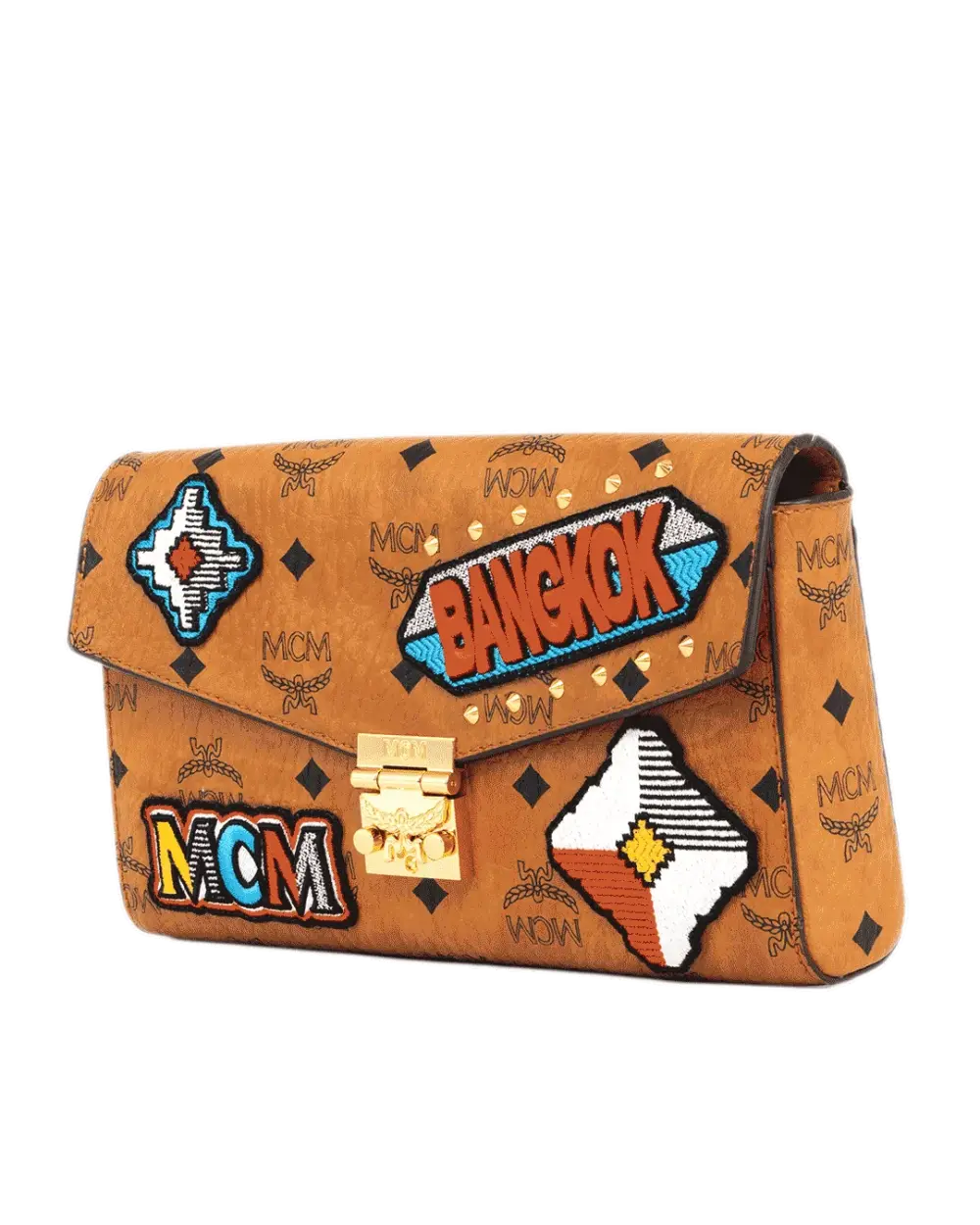 MCM PATRICIA THAILAND WOC BROWN CANVAS GHW MWRASXL07CO001 11502001 3211