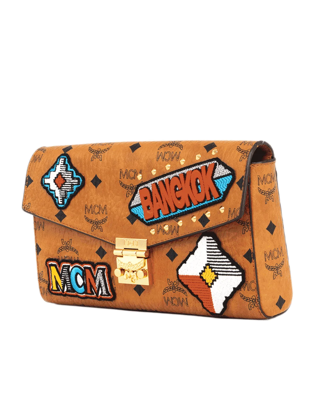 MCM PATRICIA THAILAND WOC BROWN CANVAS GHW MWRASXL07CO001 11502001 3211