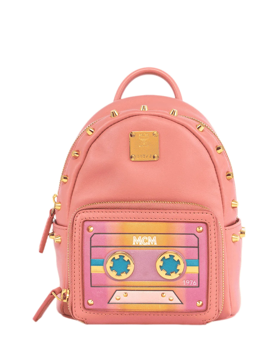 MCM STARK BACKPACK MINI PINK CALF GHW MBKBAVE20PX001 2021