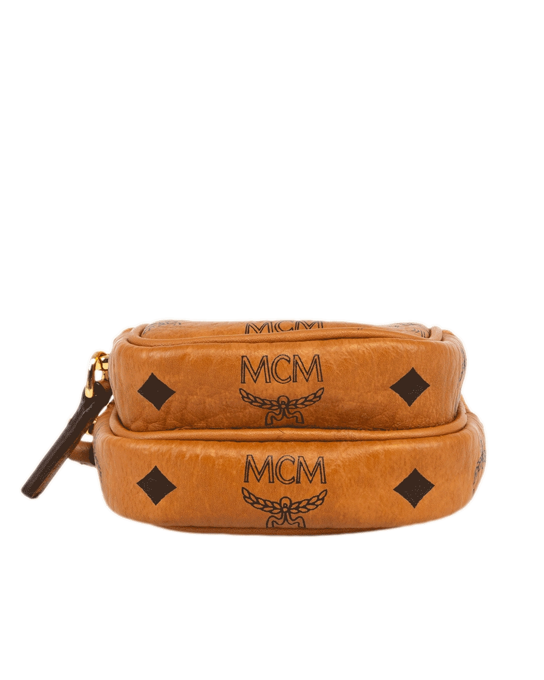 MCM TECH CROSSBODY MINI BROWN CANVAS GHW MXZAAVI12CO00110012010 2355