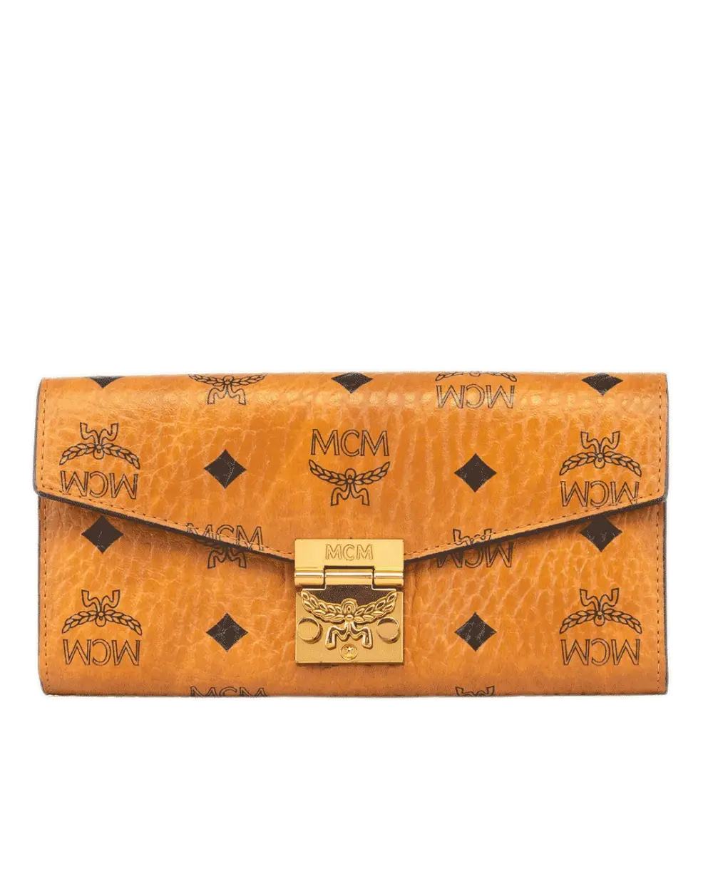 MCM TRACY WOC CROSSBODY BROWN CANVAS GHW 2277