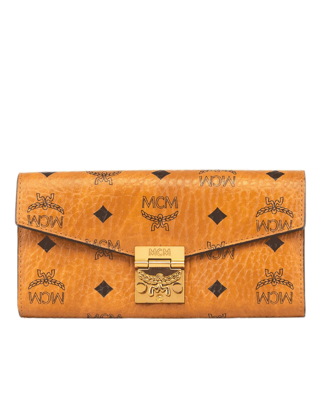 MCM TRACY WOC CROSSBODY BROWN CANVAS GHW 2277