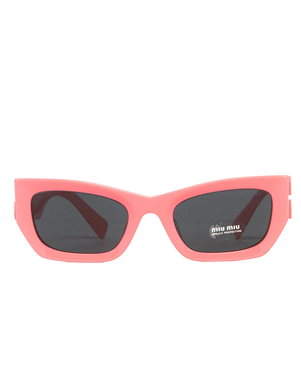 MIU MIU GIMPSE SUNGLASSE PINK GHW BP01556339D 1388