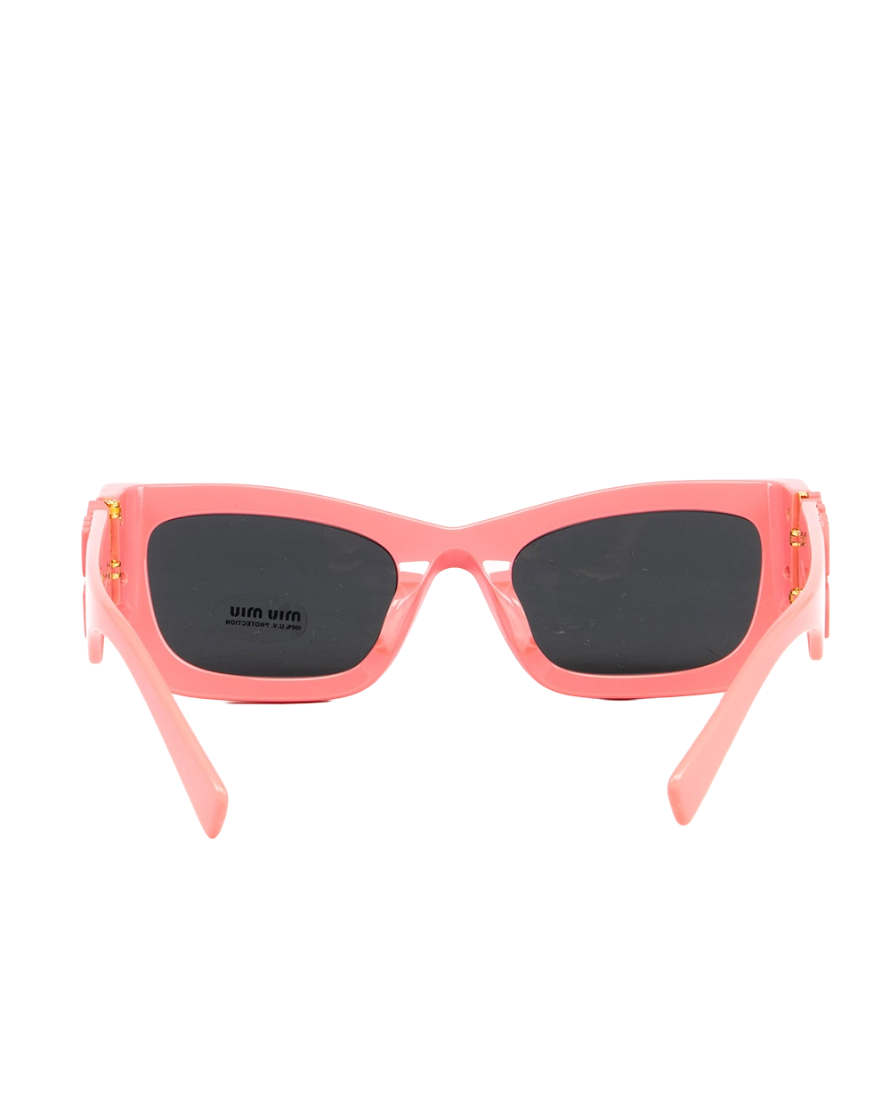 MIU MIU GIMPSE SUNGLASSE PINK GHW BP01556339D 1391