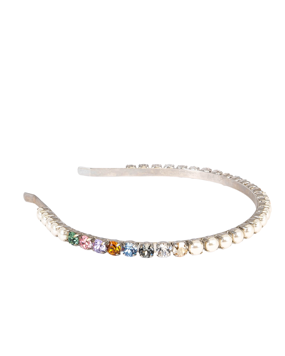 MIU MIU RHINESTONE HEADBAND CRYSTAL SHW 51885