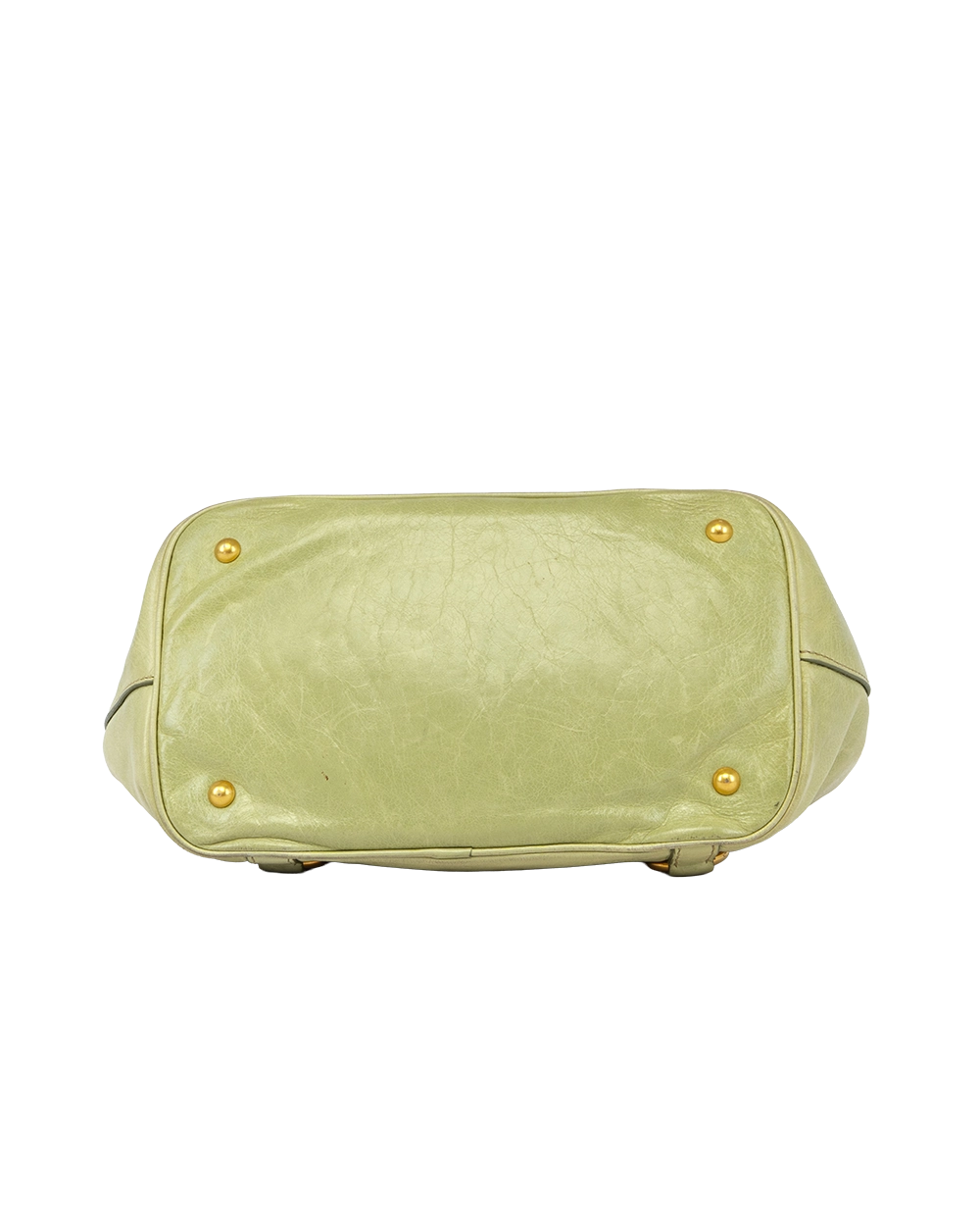 MIU MIU VITELLO LUX 2WAY GREEN CALF GHW 0103