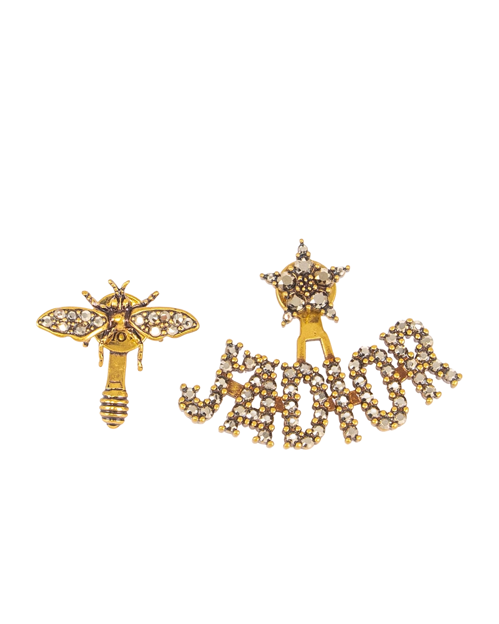 NEW DIOR J ADIOR EARRING GHW 1487