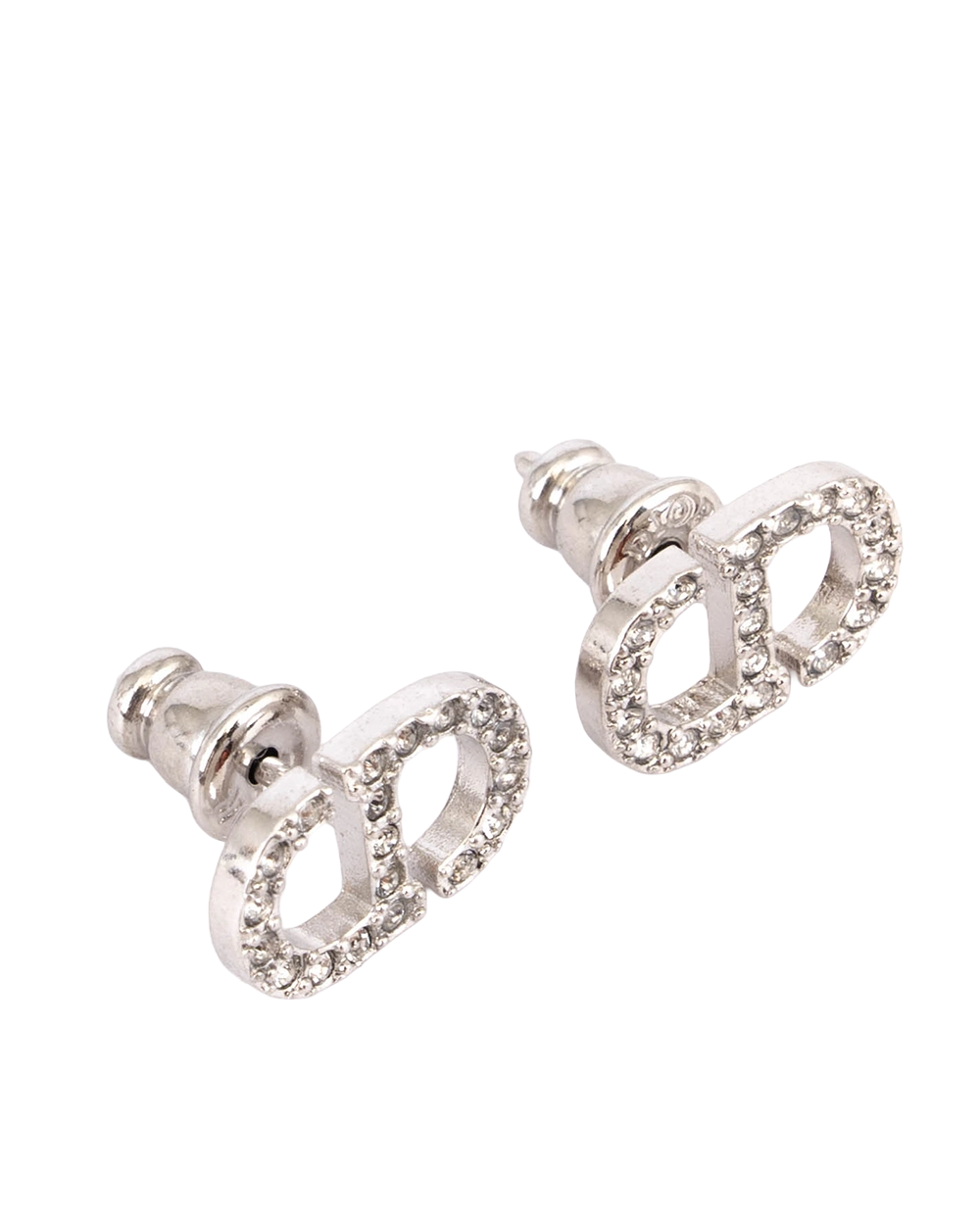 NEW DIOR PETIT CD EARRRING CRYSTAL SHW 0797