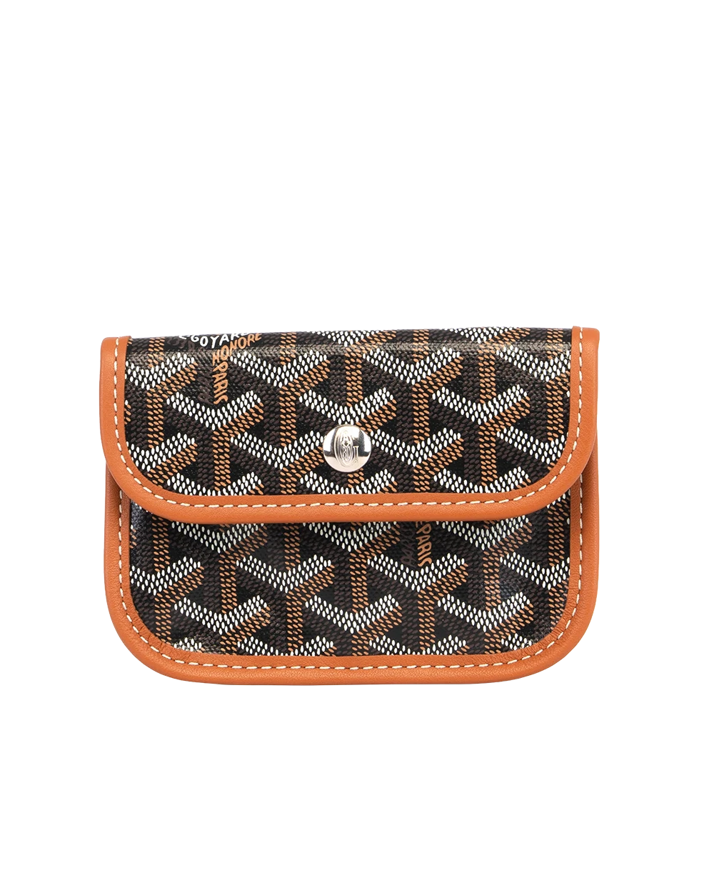 NEW GOYARD ANJOU CROC UNIVERSEL MINI BROWN CANVAS SHW LFE 020258 3307